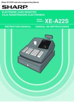 XE-A22S instruction programming